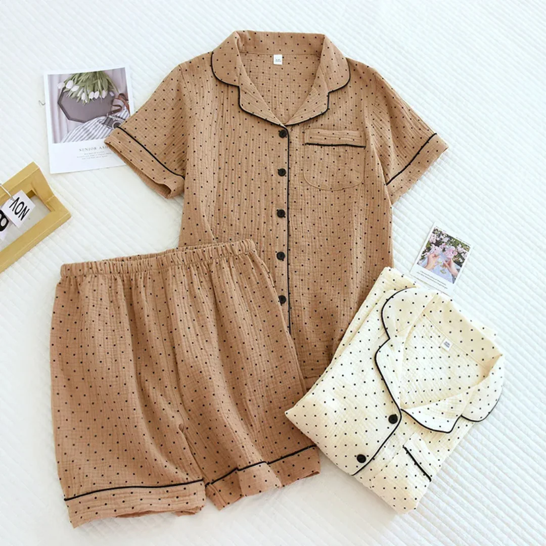 The Muslin Dot - 100% Muslin Cotton Pajama (B1G1) - Image 3