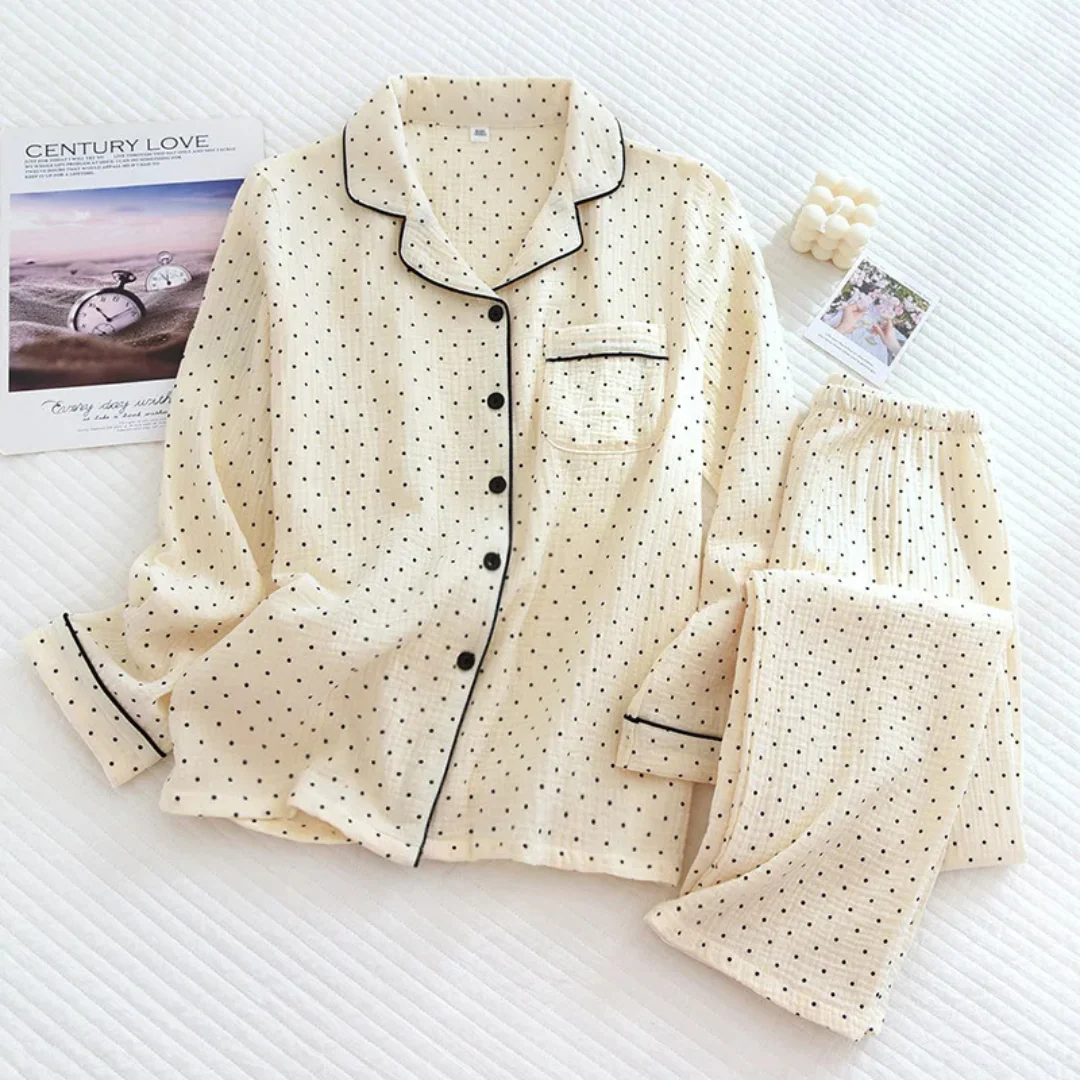 The Muslin Dot - 100% Muslin Cotton Pajama (B1G1) - Image 5