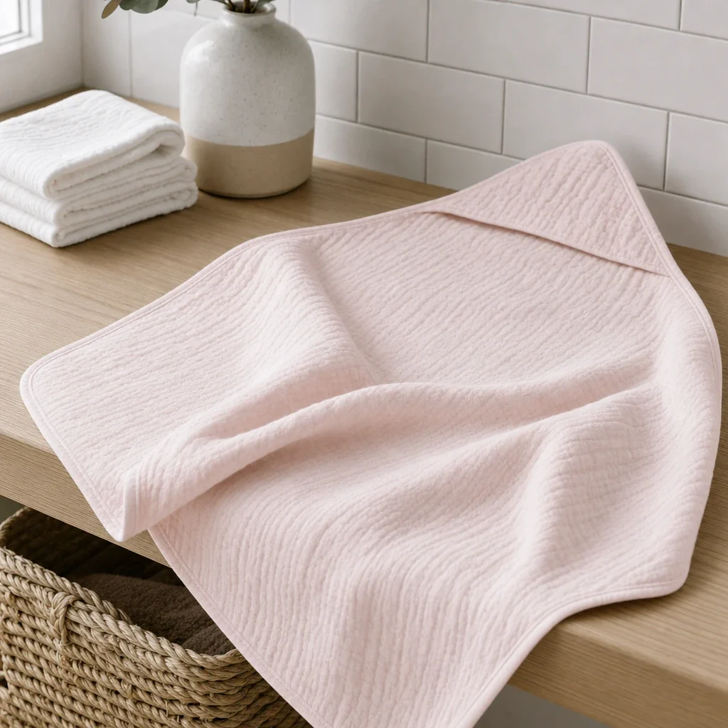Muslin Hooded Towel - Image 10