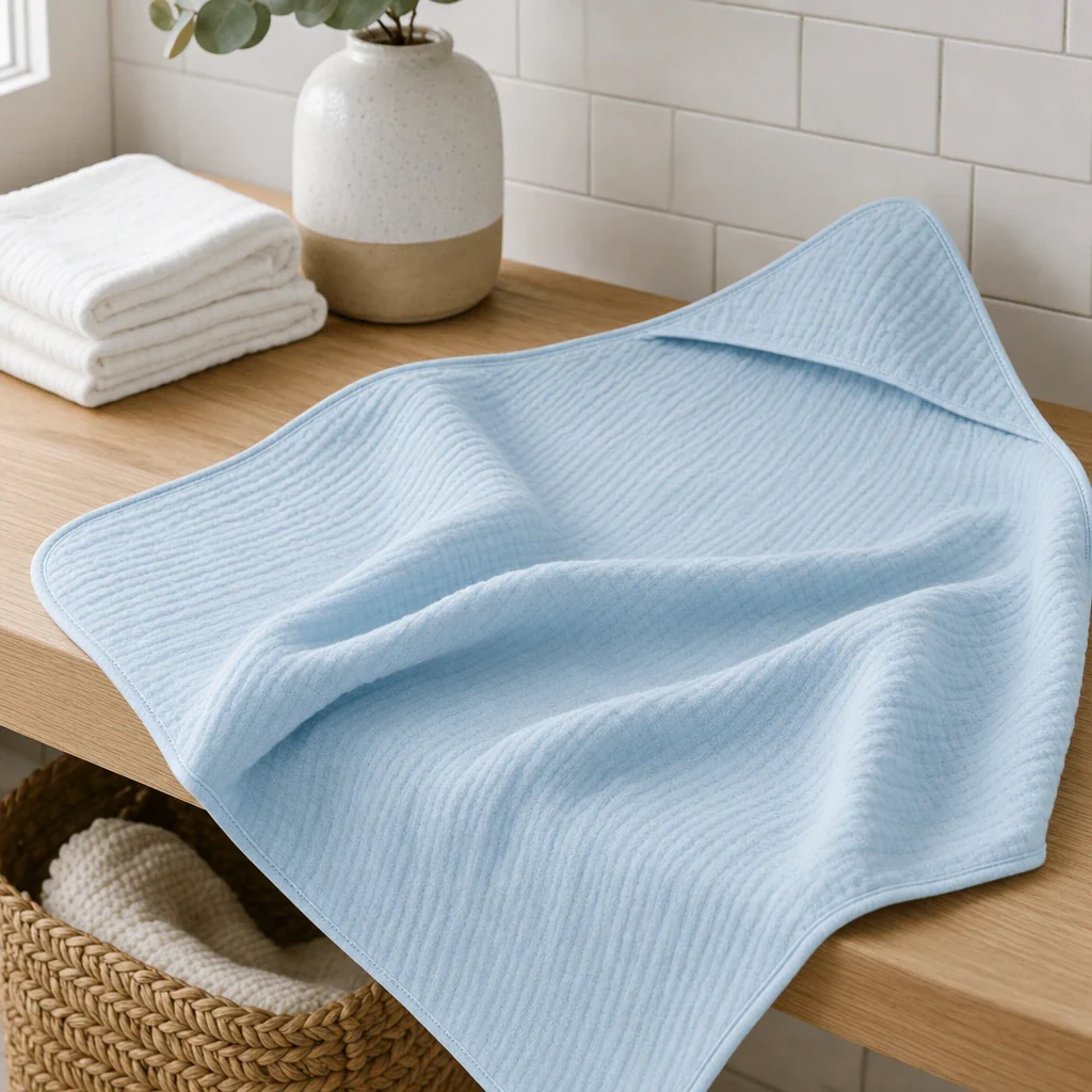 Muslin Hooded Towel - Image 11