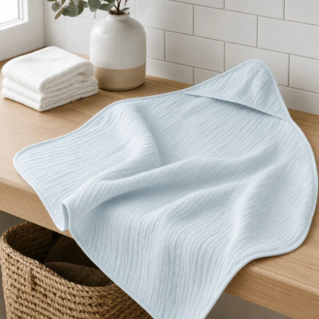 Muslin Hooded Towel - Image 15