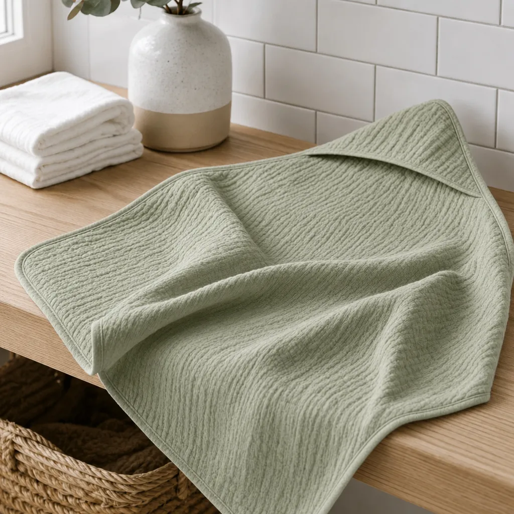 Muslin Hooded Towel - Image 17