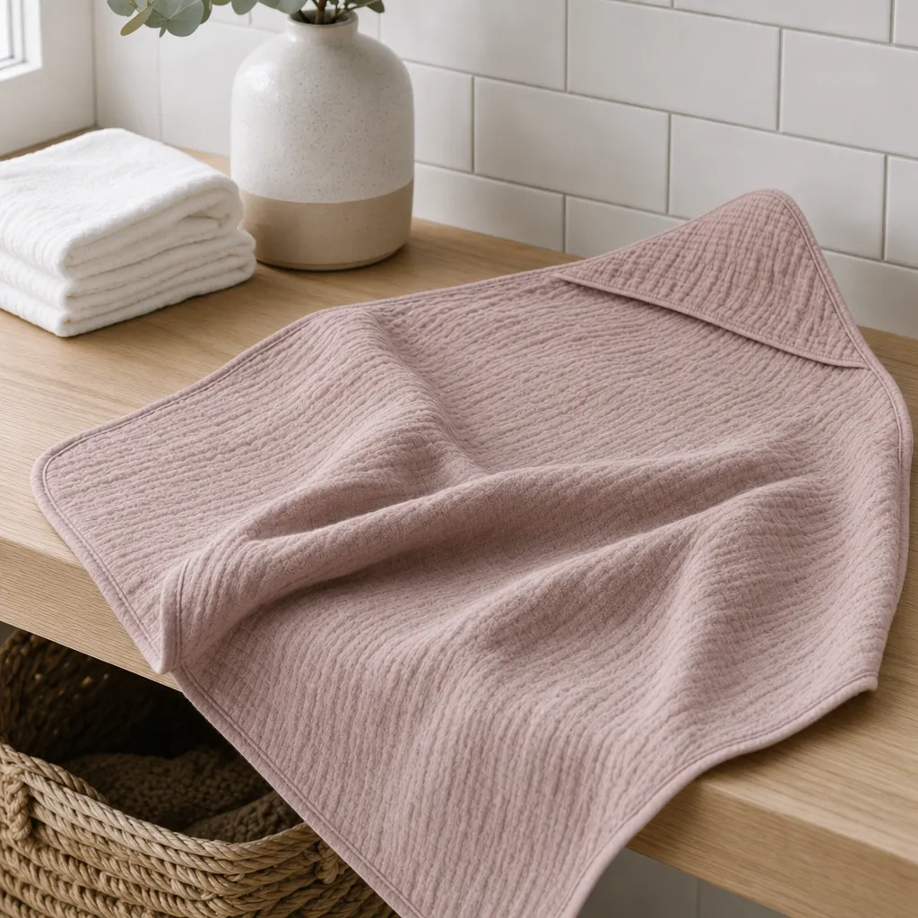 Muslin Hooded Towel - Image 19