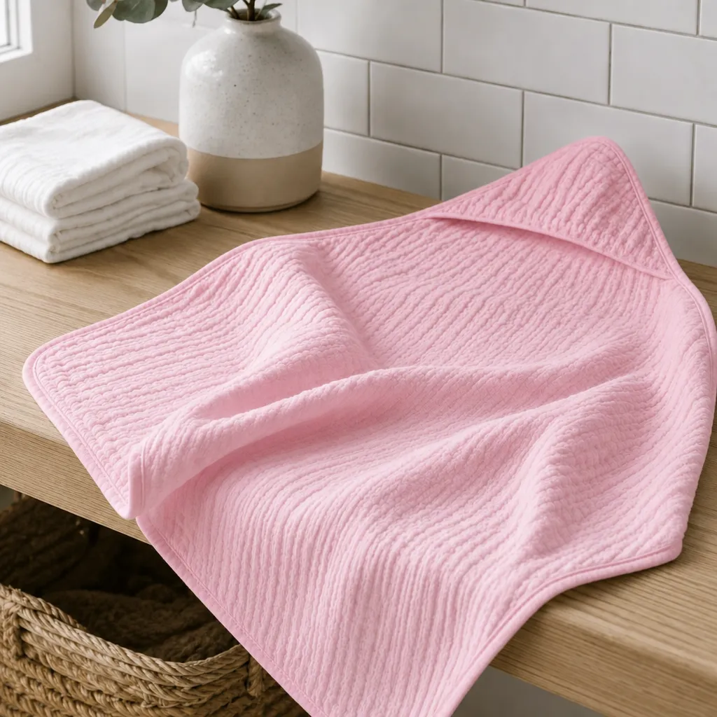 Muslin Hooded Towel - Image 21