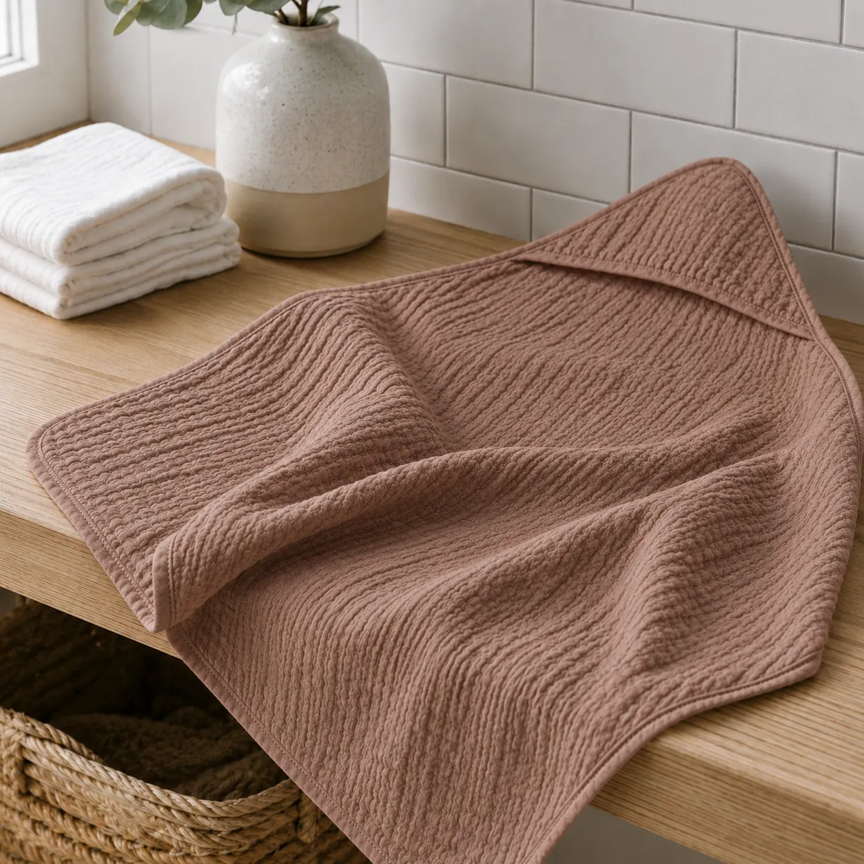 Muslin Hooded Towel - Image 22