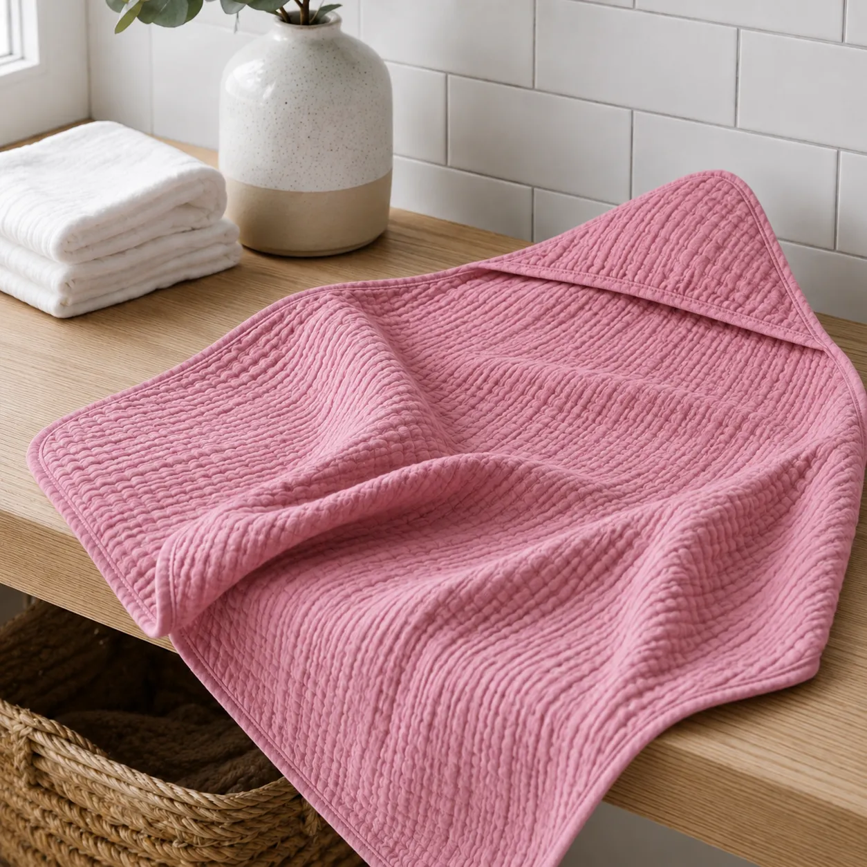 Muslin Hooded Towel - Image 25