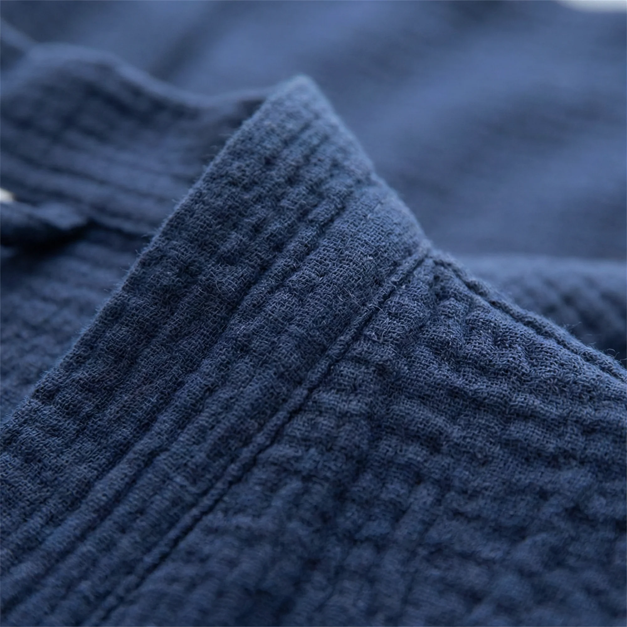 The Four-Seasons Bathrobe - 100% Muslin Cotton - Image 27