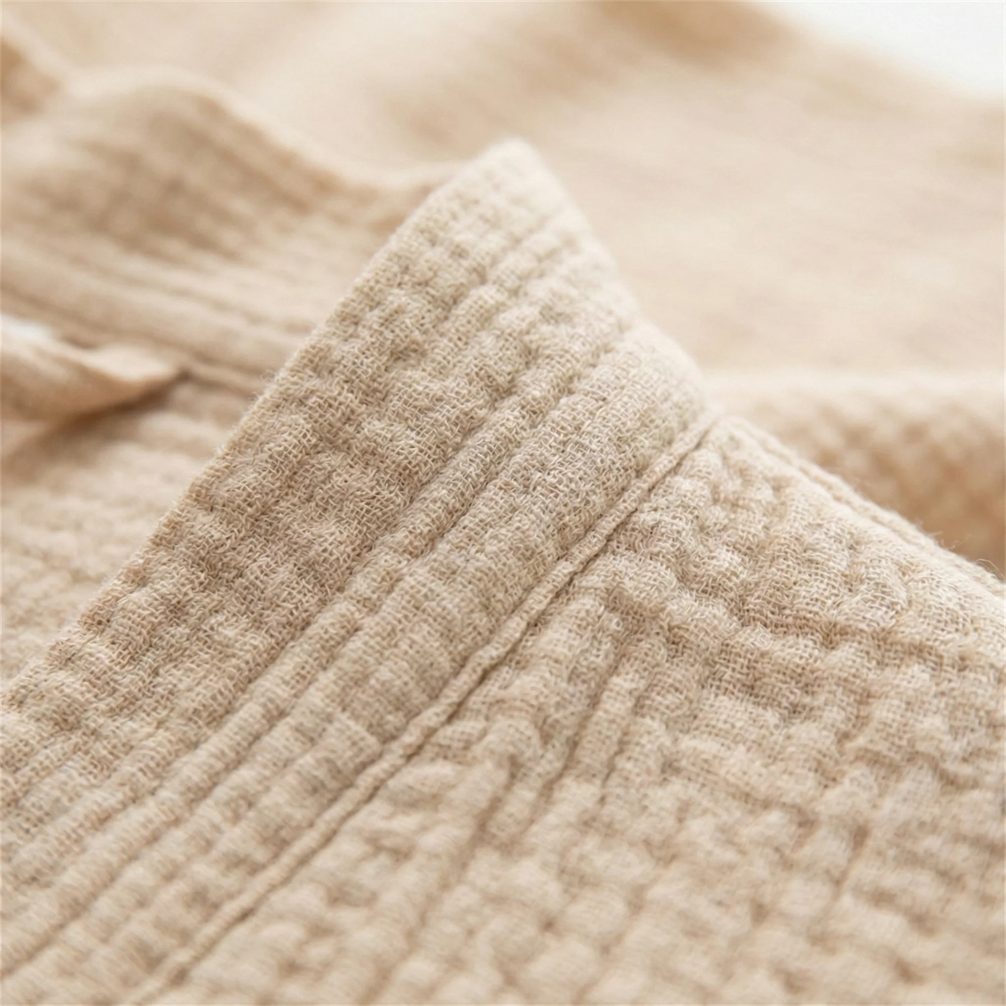 The Four-Seasons Bathrobe - 100% Muslin Cotton - Image 6