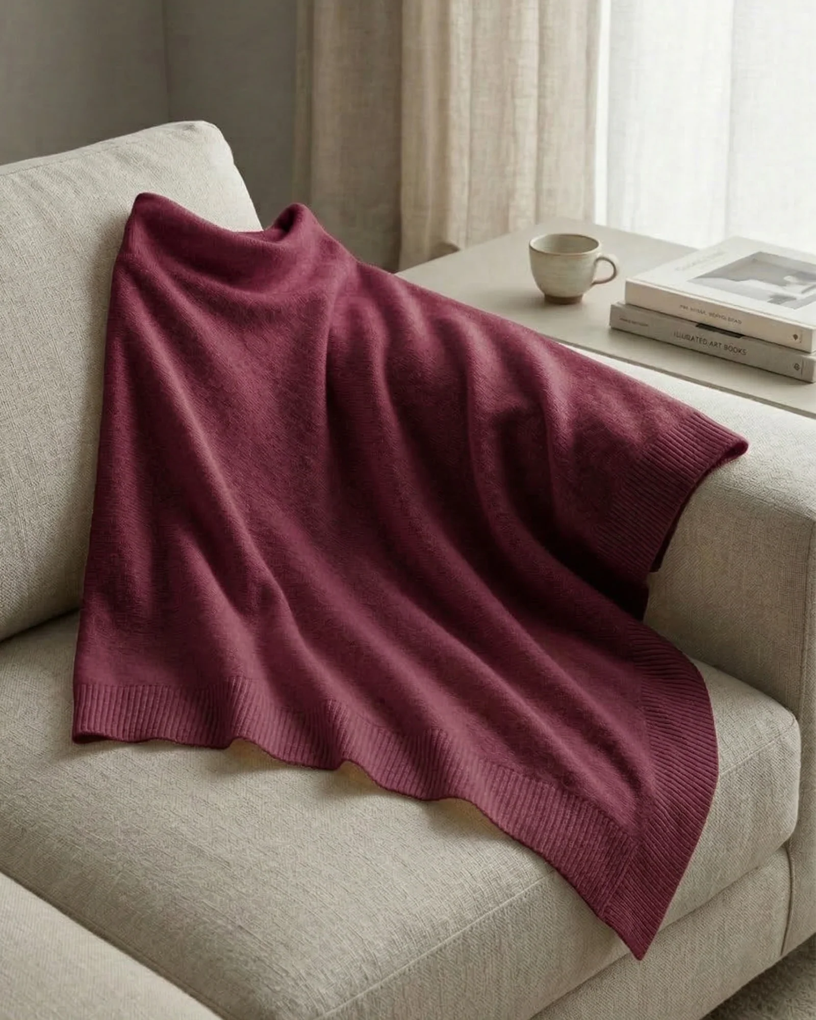 The Knitted Fleece Shawl - Image 14