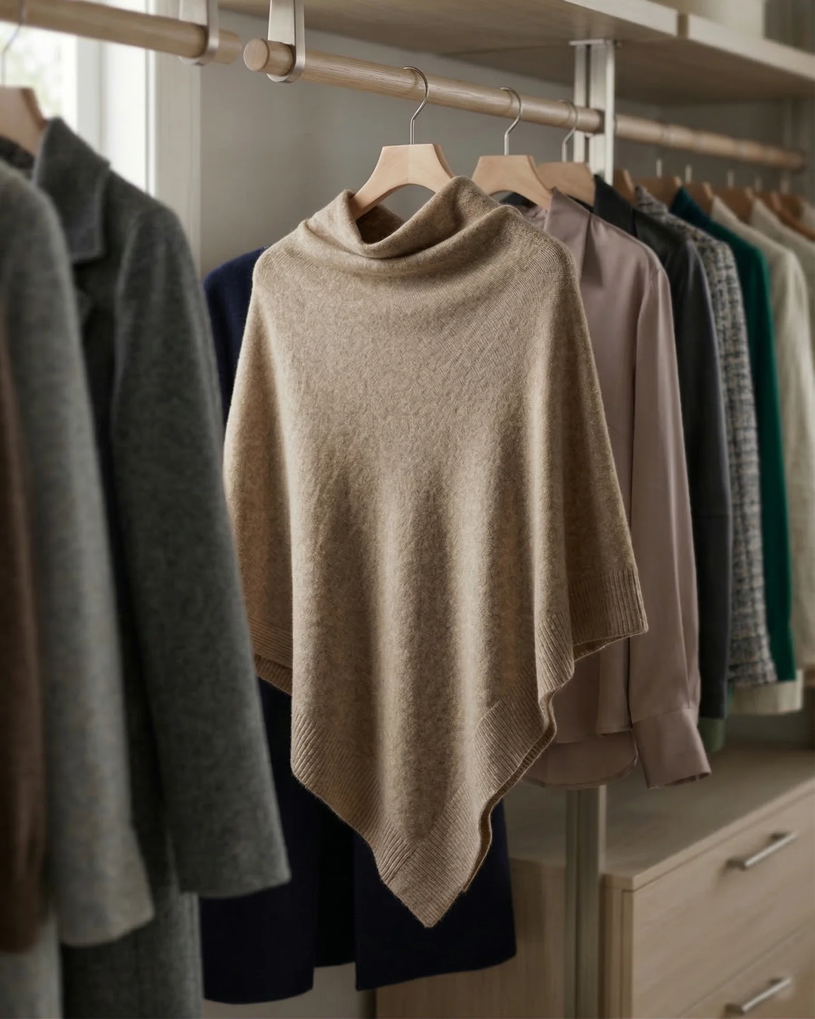 The Knitted Fleece Shawl - Image 19