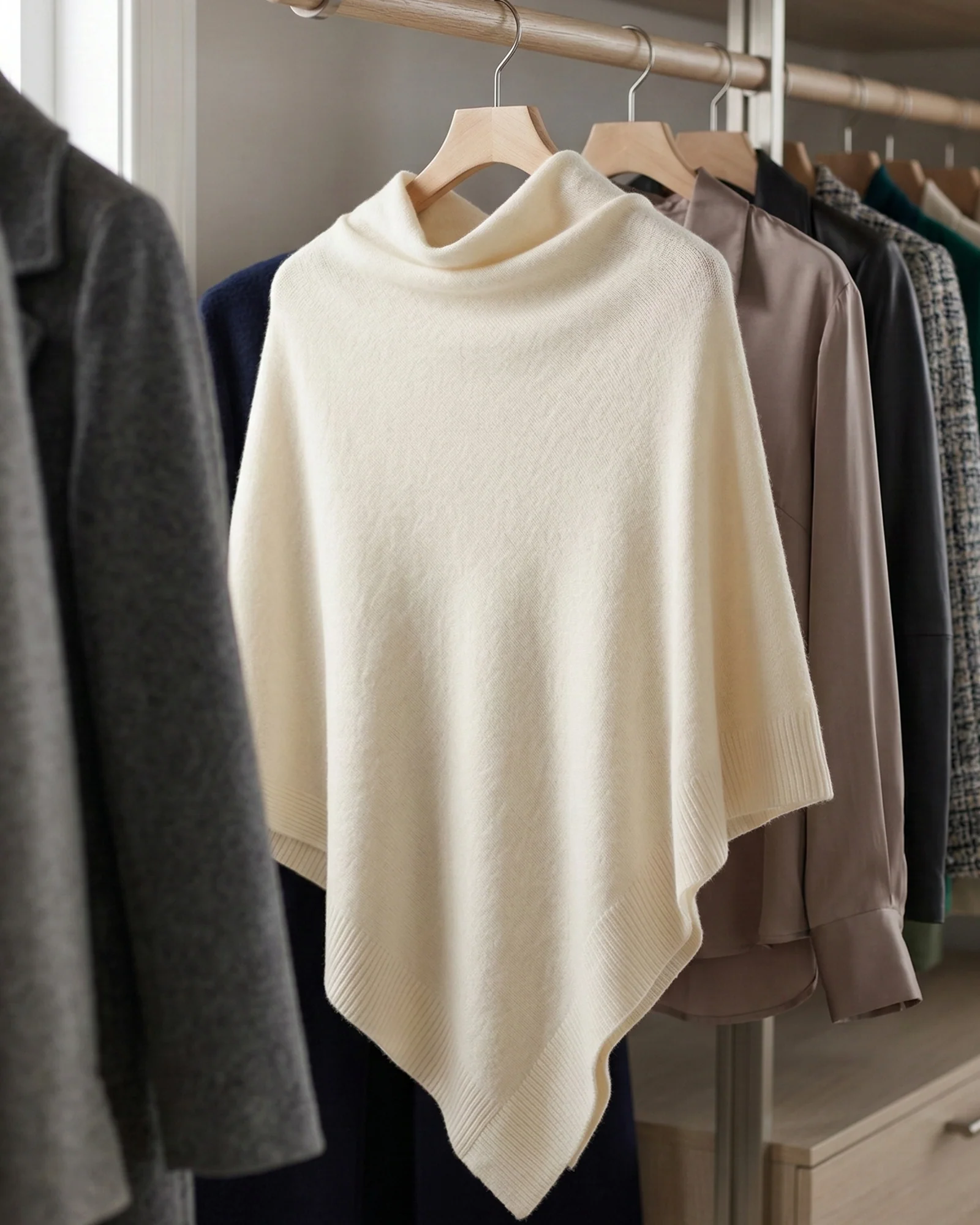 The Knitted Fleece Shawl - Image 5