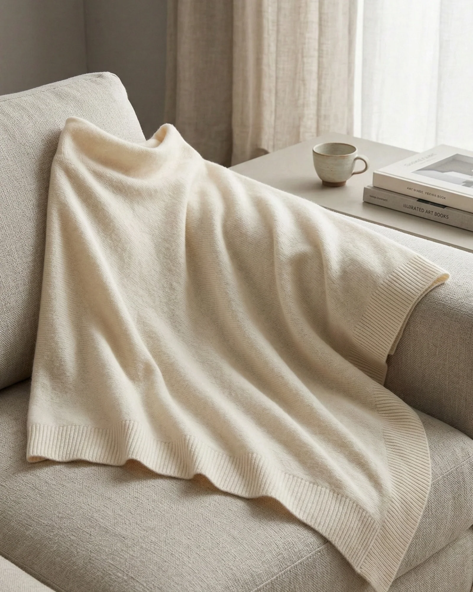 The Knitted Fleece Shawl - Image 7