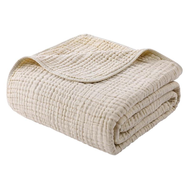 The Monogrammed Muslin Blanket - 100% Muslin Cotton (B1G1) - Image 14