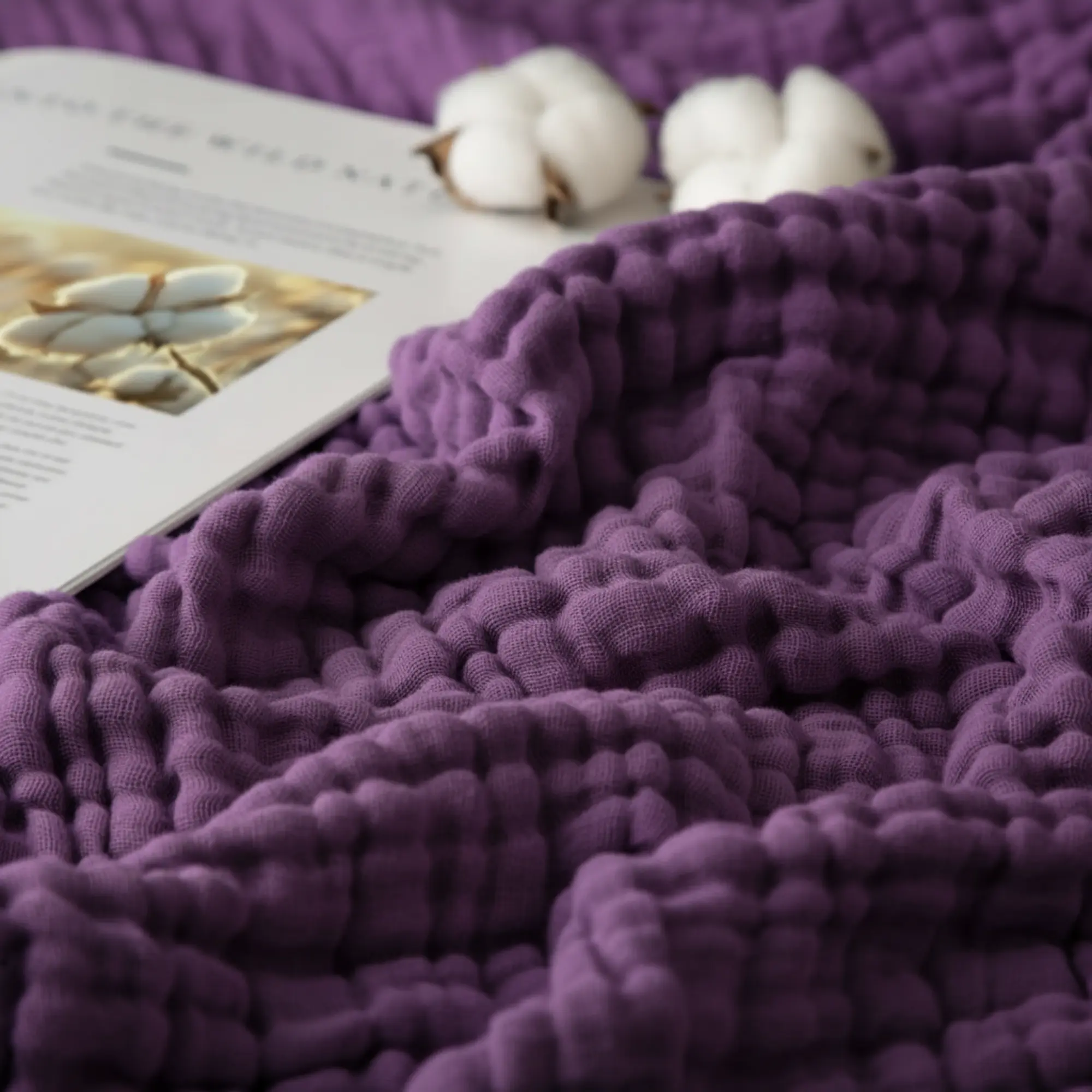 The Monogrammed Muslin Blanket - 100% Muslin Cotton (B1G1) - Image 37