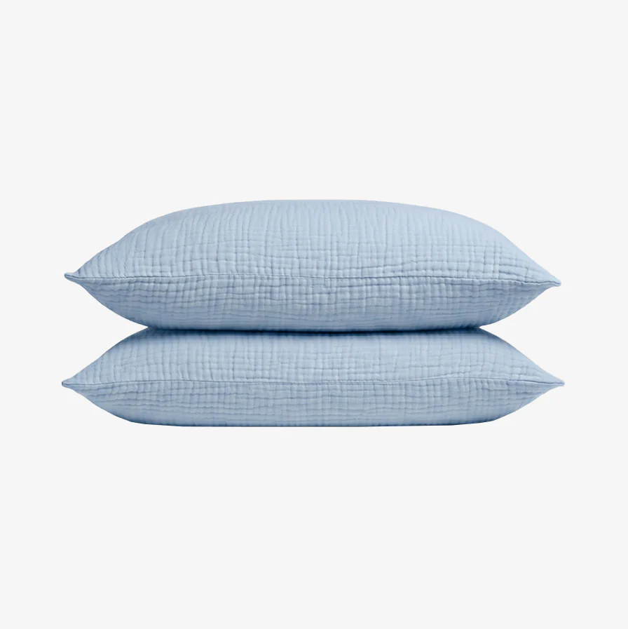 Muslin Cotton Pillowcase Set (2 Pcs) - Image 10