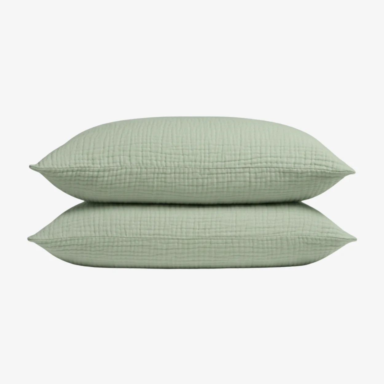 Muslin Cotton Pillowcase Set (2 Pcs) - Image 5