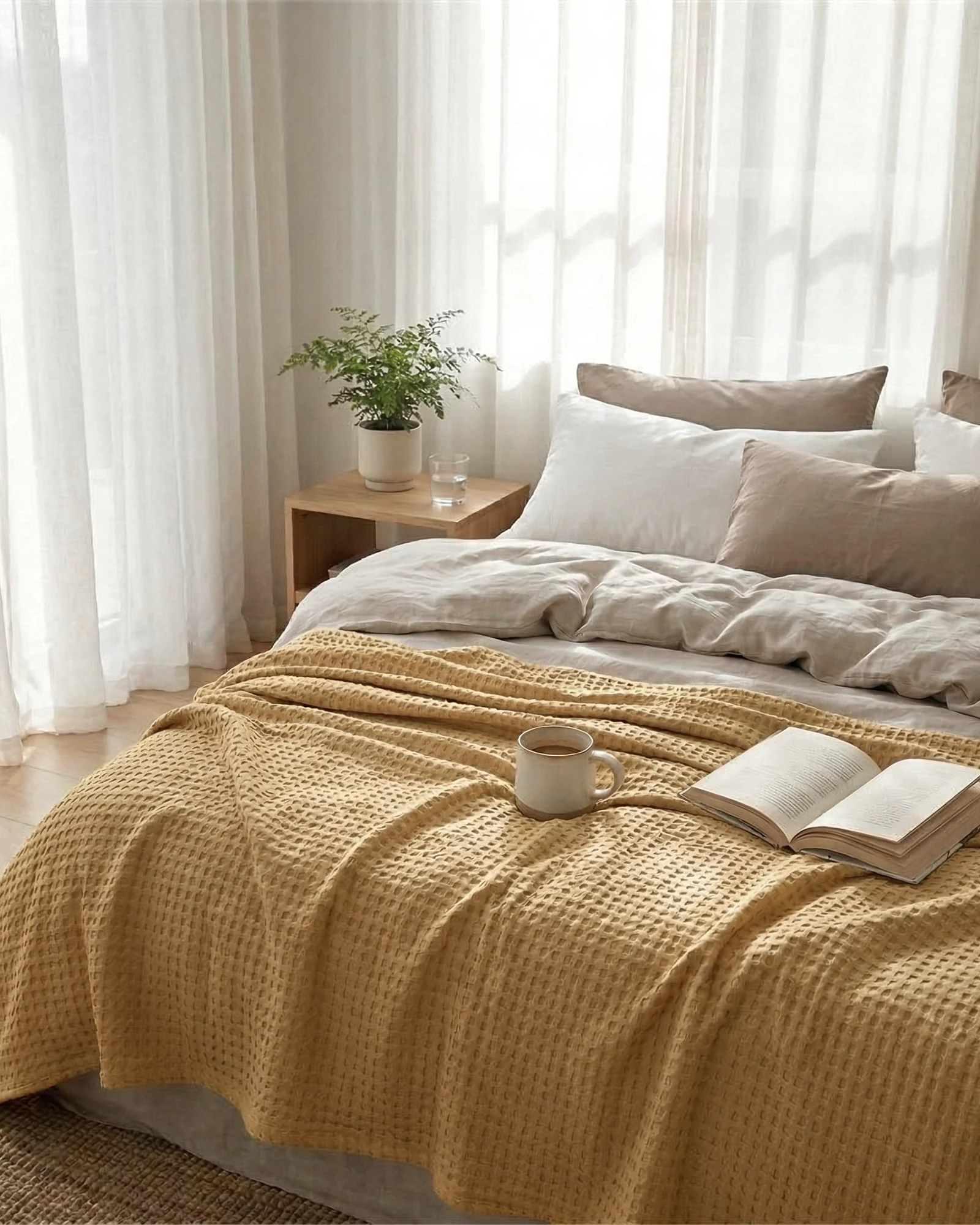 The Waffle Blanket - 100% Cotton - Image 32