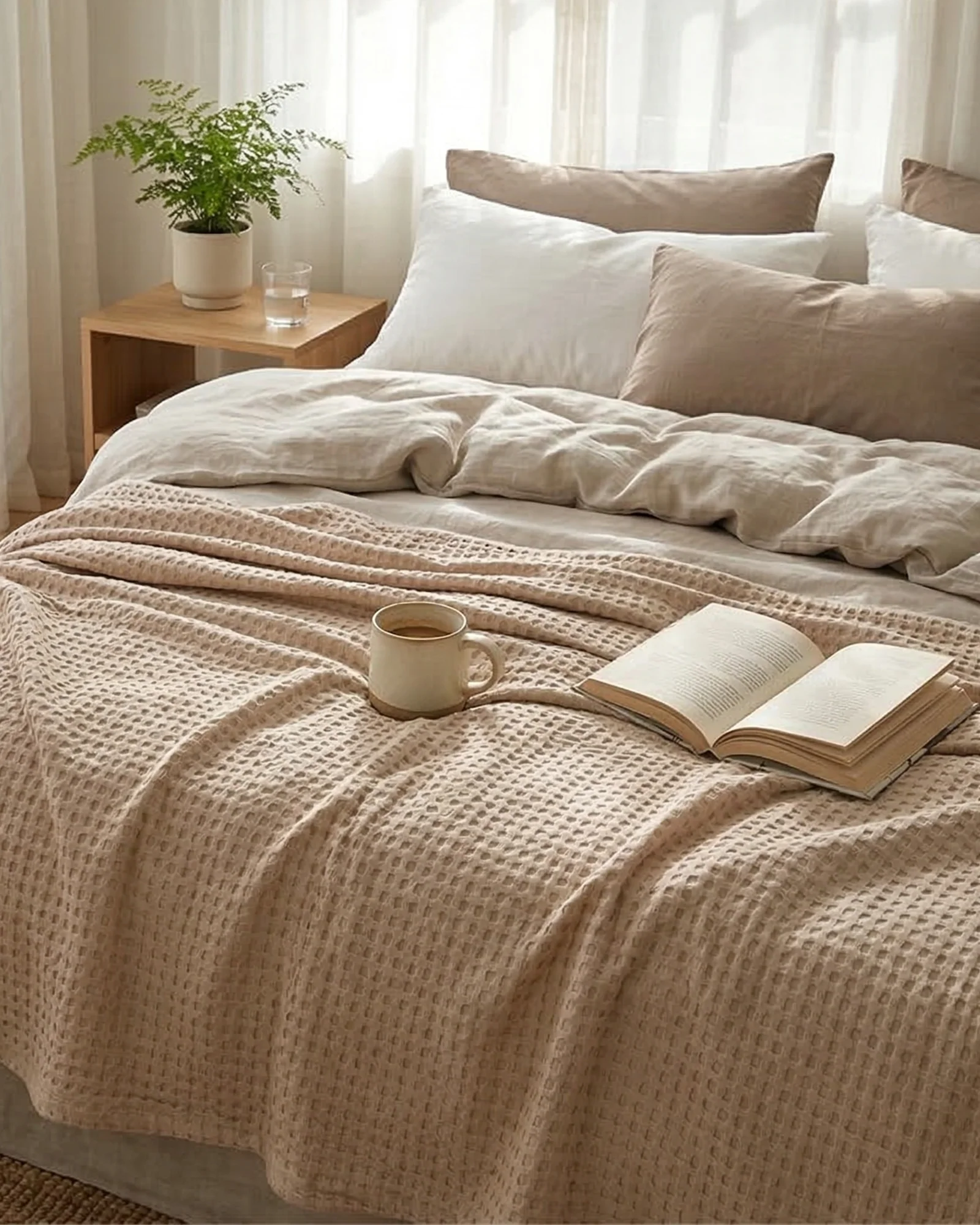 The Waffle Blanket - 100% Cotton - Image 4